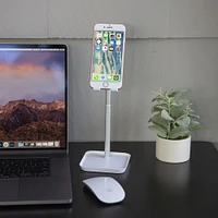 Kikkerland Tech Adjustable Perfect Phone Stand (White)