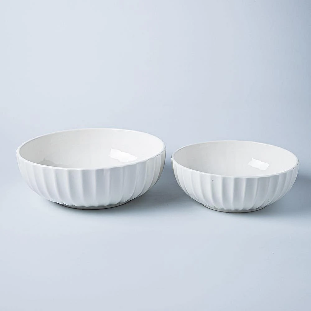 KSP Nicoise Salad Bowl 29.5cm Dia. (White)