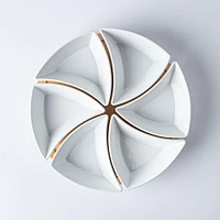 KSP Fixings Serving Set -  S/7 - 31cm Dia. (White)