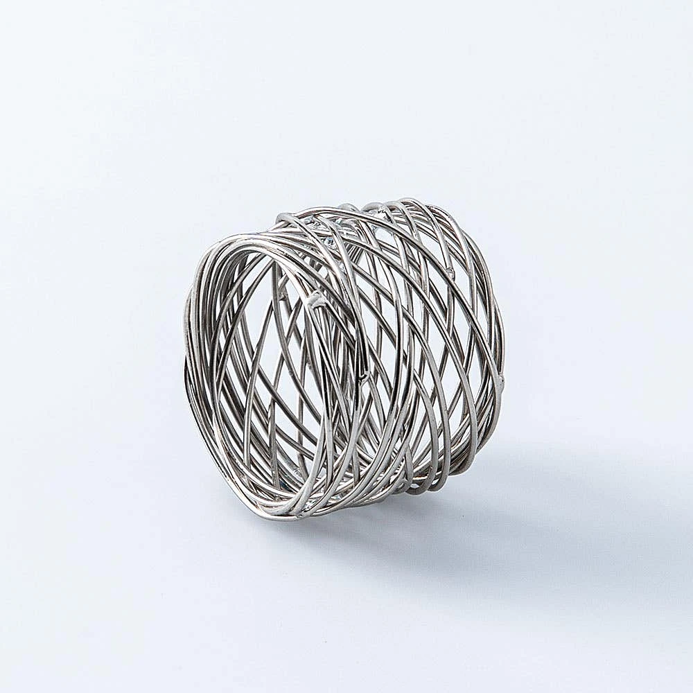 KSP Gather & Dine 'Nest' Napkin Ring (Nickel)