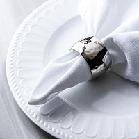 KSP Gather & Dine 'Hammered' Napkin Ring (Nickel)