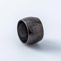 KSP Gather & Dine 'Hammered' Napkin Ring (Antique Bronze)