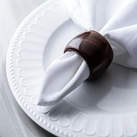 KSP Gather & Dine 'Wood' Napkin Ring (Natural Acacia)