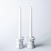 KSP Carrera 'Marble' Cement Taper Candle Holder