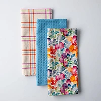 Harman Combo 'Stonefruit' Cotton Kitchen Towel - Set of 3