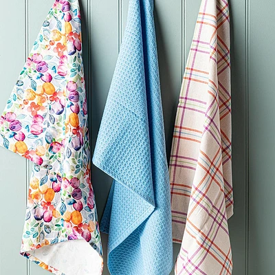 Harman Combo 'Stonefruit' Cotton Kitchen Towel - Set of 3