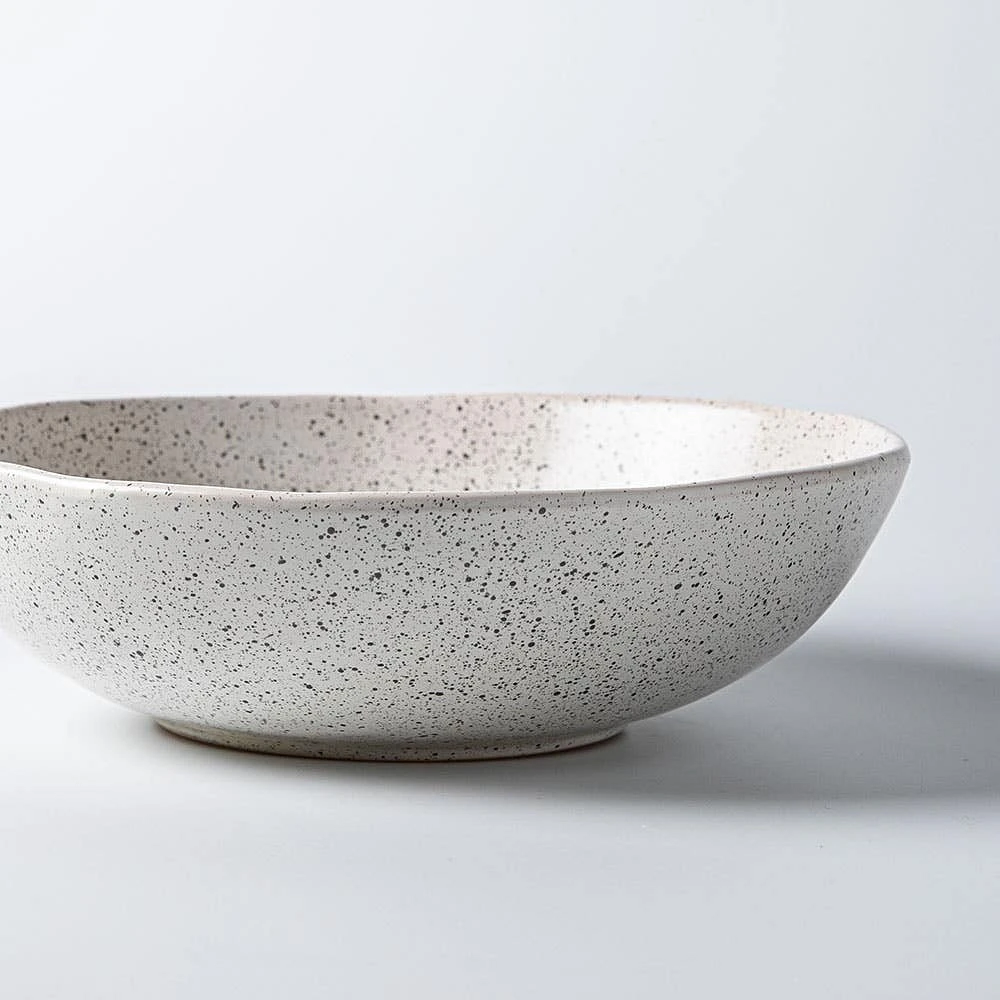 S&Co Matte Sesame Serving Bowl