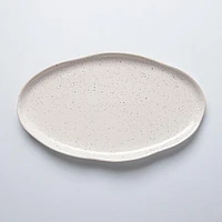 S&Co Matte Sesame Oval Platter