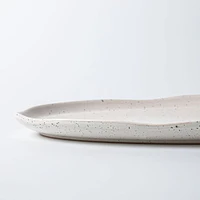 S&Co Matte Sesame Oval Platter