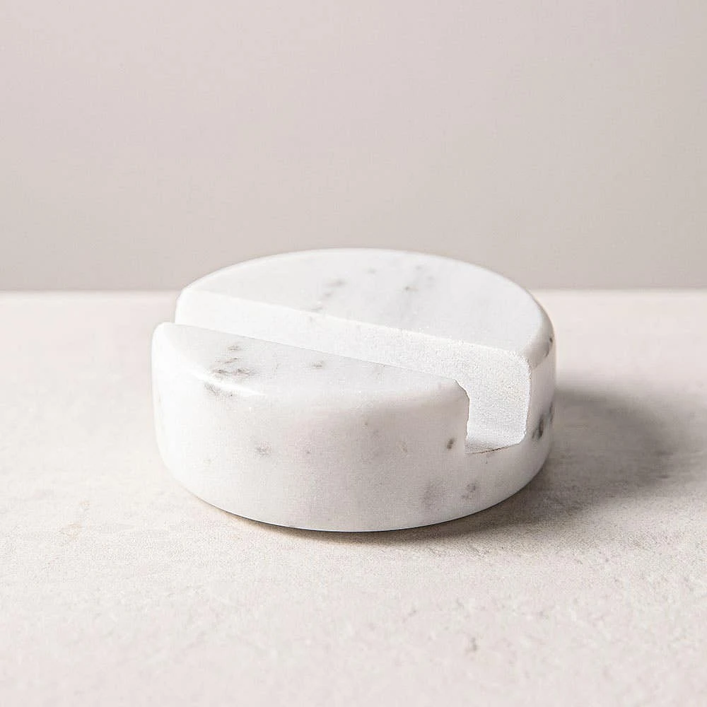 KSP Marbelle Marble Phone-Tablet Stand (White)