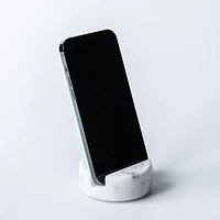 KSP Marbelle Marble Phone-Tablet Stand (White)
