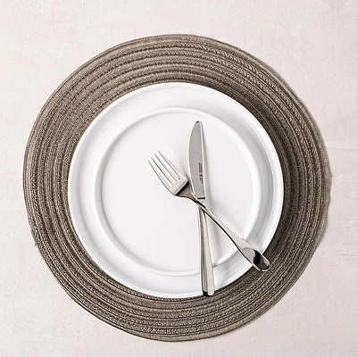 KSP Gather & Dine Cirque Woven Vinyl Placemat (Champagne)