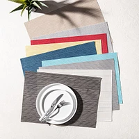 KSP Gather & Dine Vega Vinyl Placemat (Silver)