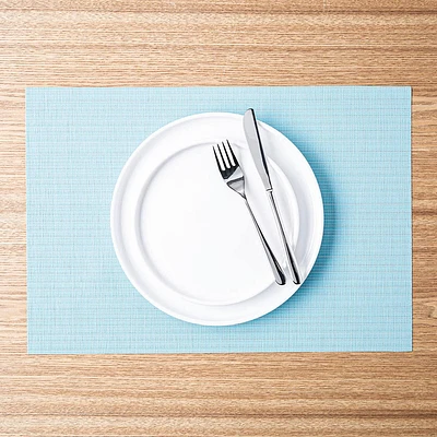 KSP Gather & Dine Vega Vinyl Placemat (Aqua)