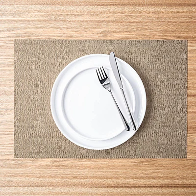 KSP Gather & Dine Glimmer Vinyl Placemat (Gold)