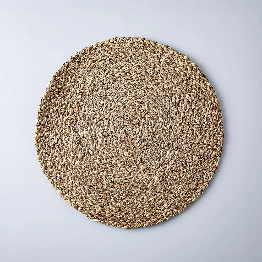 KSP Gather & Dine Jasper Woven Grass Placemat (Natural)