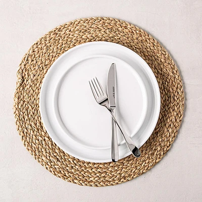 KSP Gather & Dine Jasper Woven Grass Placemat (Natural)