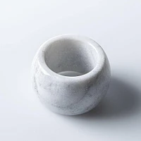 KSP Gather & Dine Marble Napkin Ring (White)