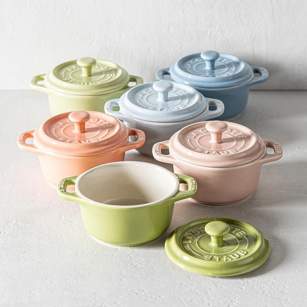 Staub MacAron Mini Cocotte - Set of 6 (Multi Colour)