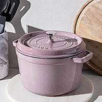 Staub France Cast Iron Round Cocotte 4L (Cherry Blossom)