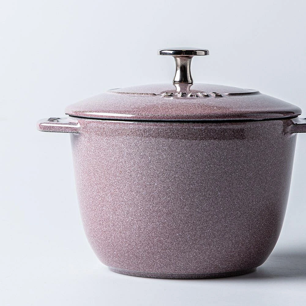 Staub France Cast Iron Rice Cocotte (Cherry Blossom)