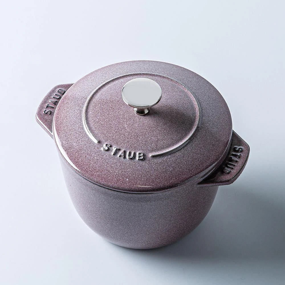 Staub France Cast Iron Rice Cocotte (Cherry Blossom)