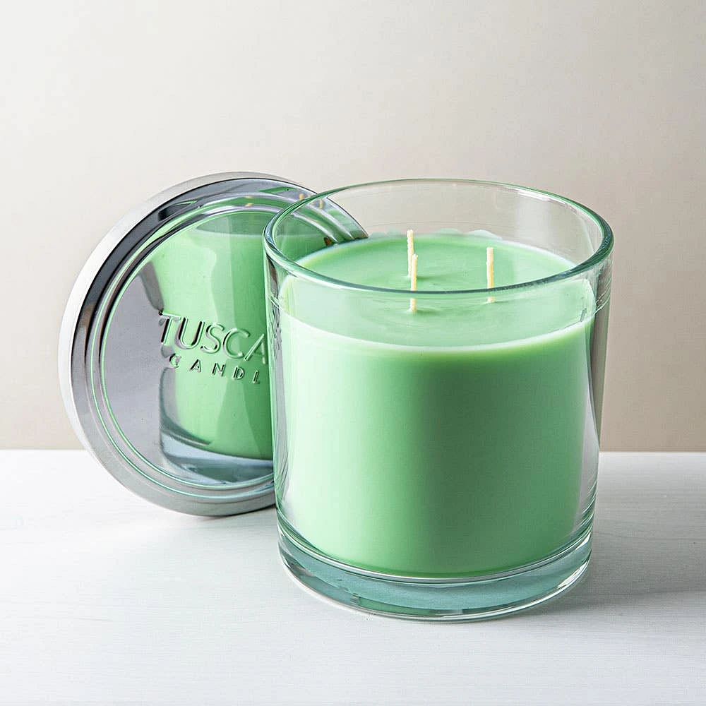 Empire Tuscany 3-Wick 'Melon Spritzer' Glass Jar Candle (14oz.)