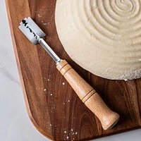 Fox Run Bread Craft Lame and Blades - Set of 16 (Wood/Stainless Steel)