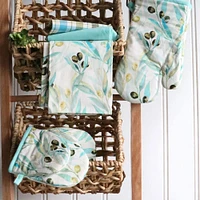 Harman Combo 'Olive' Cotton Kitchen Towel - Set of 3