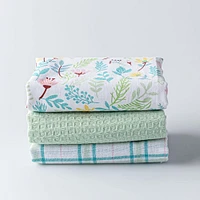 Harman Combo 'Floral Blossom' Cotton Kitchen Towel - Set of 3