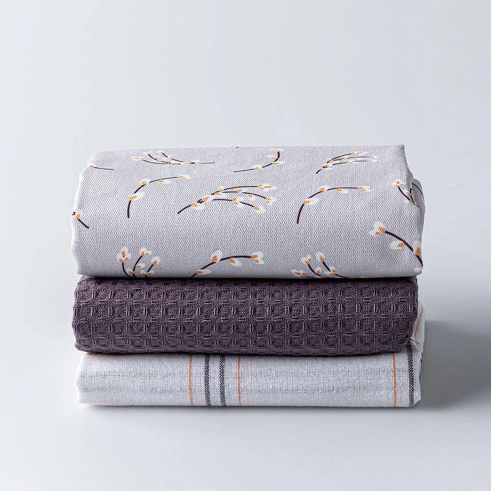Harman Combo 'Willow' Cotton Kitchen Towel - Set of 3