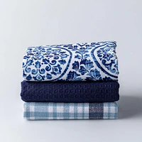 Harman Combo 'Medallion' Cotton Kitchen Towel - Set of 3