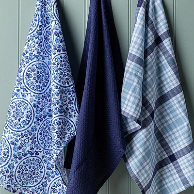 Harman Combo 'Medallion' Cotton Kitchen Towel - Set of 3