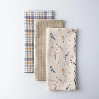 Harman Combo 'Birds' Cotton Kitchen Towel - Set of 3