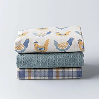 Harman Combo 'Rooster' Cotton Kitchen Towel - Set of 3