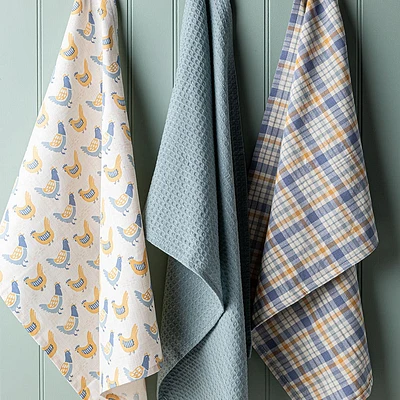 Harman Combo 'Rooster' Cotton Kitchen Towel - Set of 3