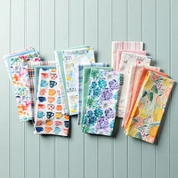 Harman Combo 'Deco Tile' Cotton Kitchen Towel - Set of 3