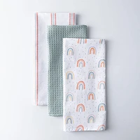 Harman Combo 'Rainbows' Cotton Kitchen Towel - Set of 3