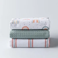 Harman Combo 'Rainbows' Cotton Kitchen Towel - Set of 3