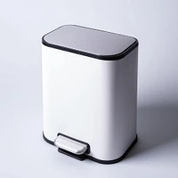 KSP Eclipse Soft-Close Waste Can Matte White - (5L)