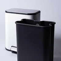 KSP Eclipse Soft-Close Waste Can Matte White - (5L)