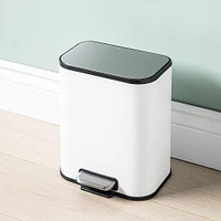 KSP Eclipse Soft-Close Waste Can Matte White - (5L)