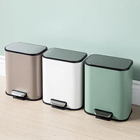 KSP Eclipse Soft-Close Waste Can Matte White - (5L)