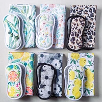 Harman Printed 'Lemon Tree' Sponge & Cloth Cleaning Set of 4