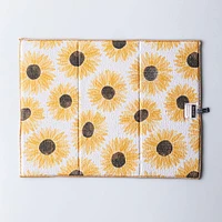 Harman Printed 'Sunflower' Microfibre Dish Drying Mat (Yellow)