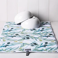 Harman Printed 'Olive' Microfibre Dish Drying Mat