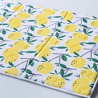 Harman Printed 'Lemon Tree' Microfibre Dish Drying Mat