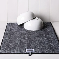 Harman Printed 'Embroidered Geometric' Microfibre Dish Drying Mat