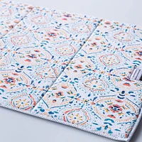 Harman Printed 'Summer Tile' Microfibre Dish Drying Mat