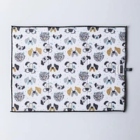 Harman Printed 'Pet Faces' Microfibre Dish Drying Mat